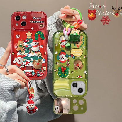 iPhone Christmas Case with Strap