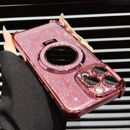 iPhone Glitter Diamond Case with Mirror