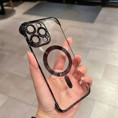 iPhone Clear Borderless Case