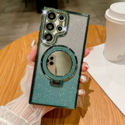Samsung Glitter Diamond Case with Mirror