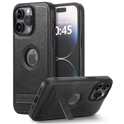 iPhone Leather Logo Highlight Case