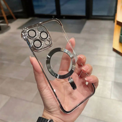 iPhone Clear Borderless Case