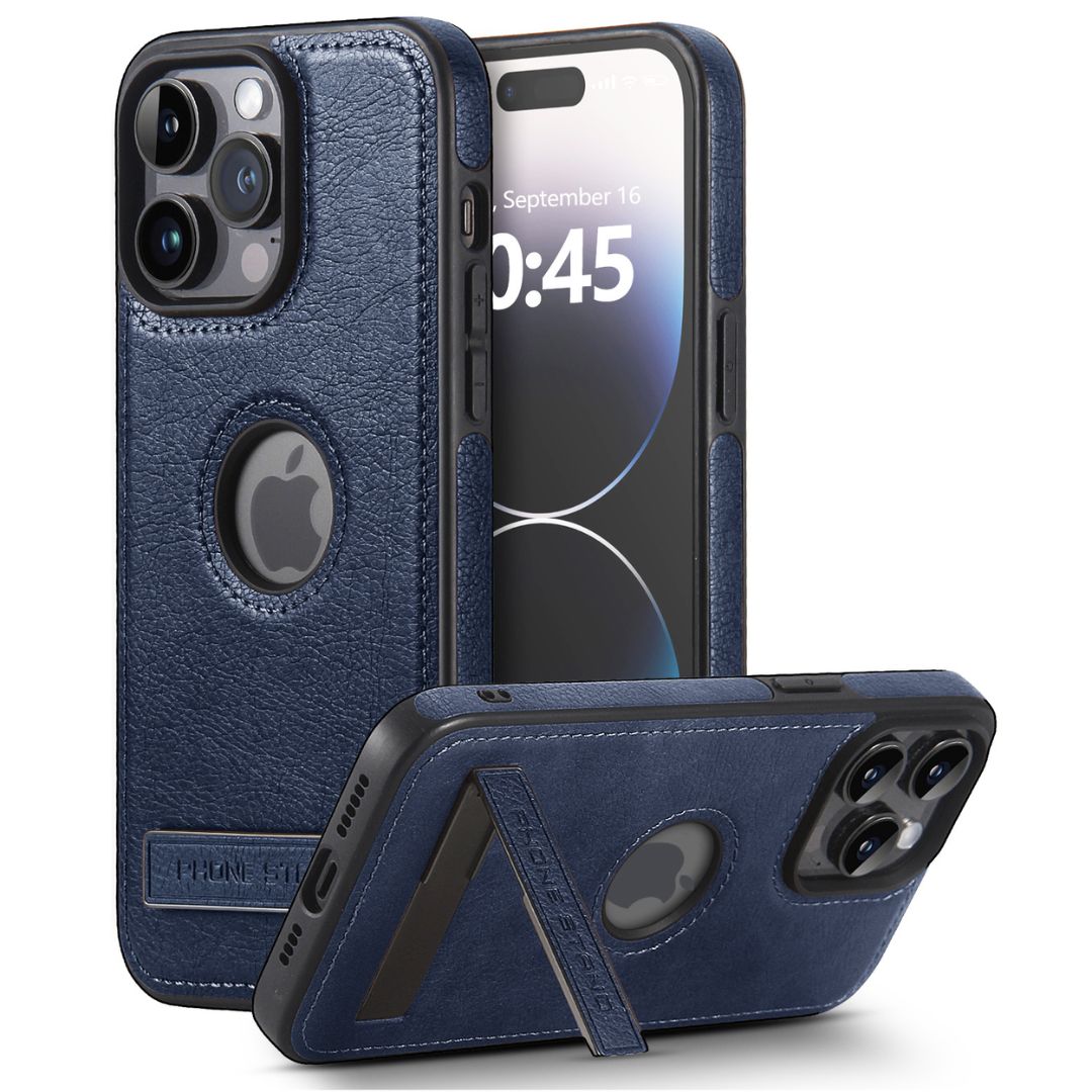 iPhone Leather Logo Highlight Case