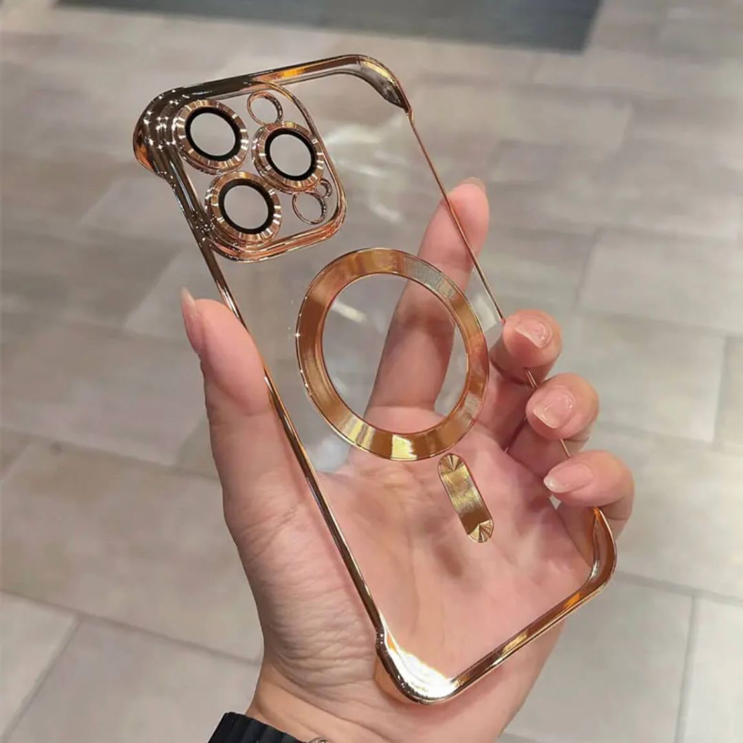 iPhone Clear Borderless Case