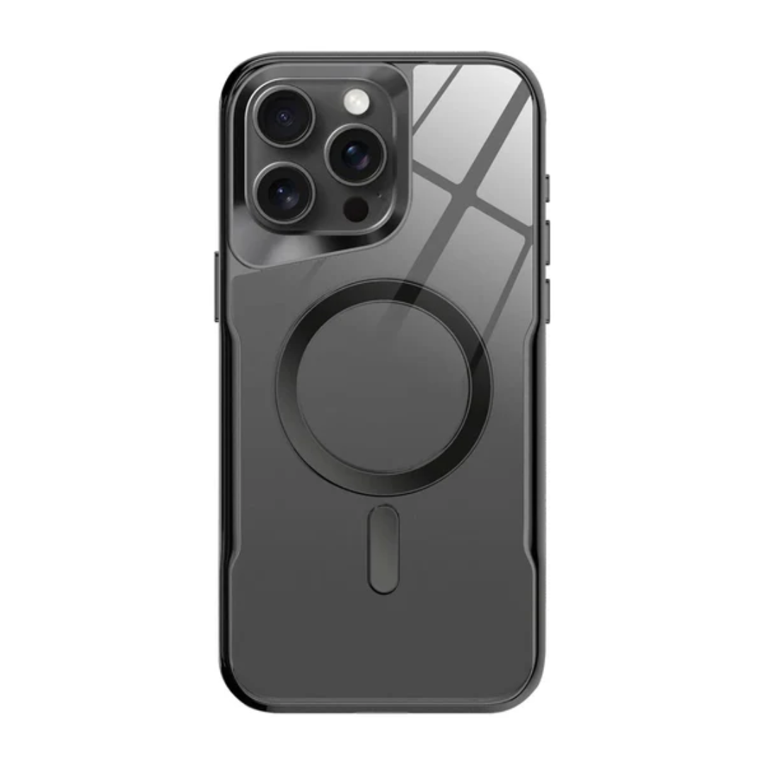 iPhone Clear Magnetic Case with Reinforced Protection