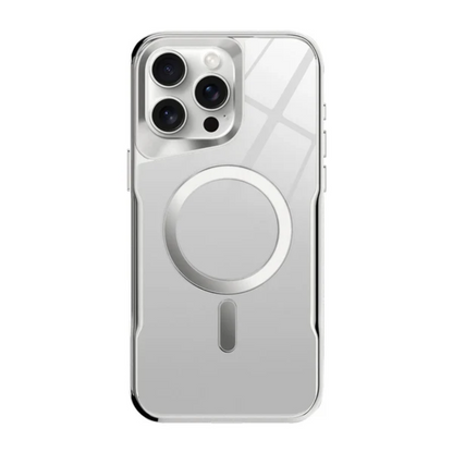 iPhone Clear Magnetic Case with Reinforced Protection