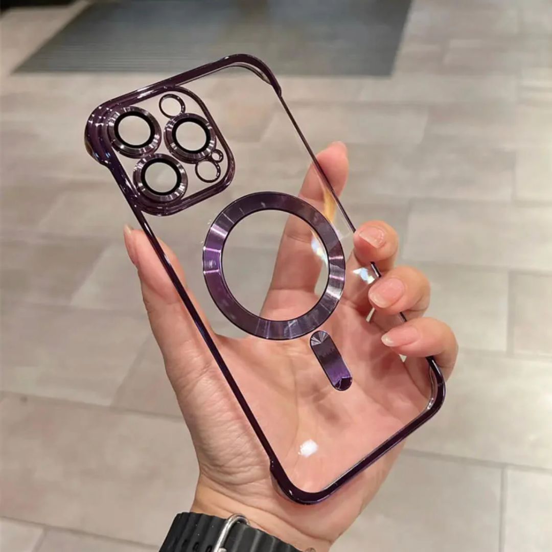 iPhone Clear Borderless Case