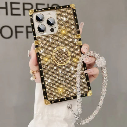 iPhone Crystal Case with Wrist Strap