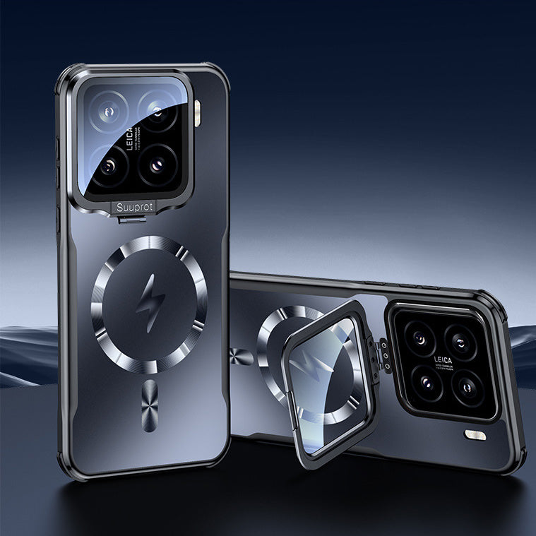 Xiaomi Frosted MagSafe Case with Lens Cover Stand: Premium Protection and Comfort