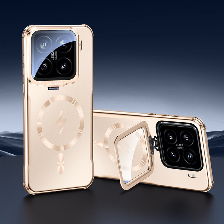 Xiaomi Frosted MagSafe Case with Lens Cover Stand: Premium Protection and Comfort