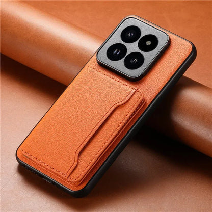 Xiaomi 15 / 14 Ultra Luxury Leather Wallet Case with Magnetic Card Holder