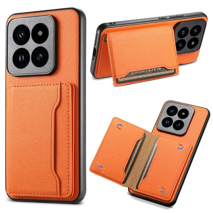 Xiaomi 15 / 14 Ultra Luxury Leather Wallet Case with Magnetic Card Holder