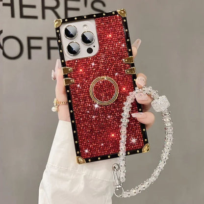 iPhone Crystal Case with Wrist Strap