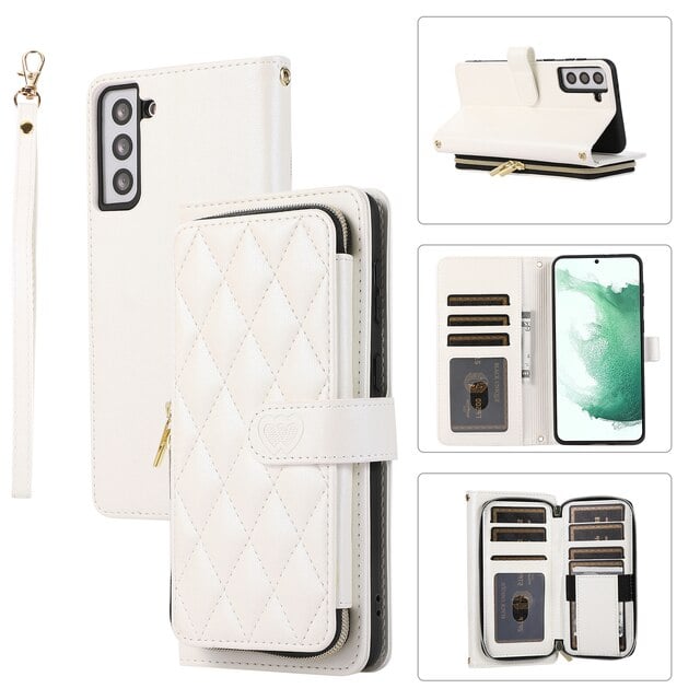 Crossbody Wallet Case for Samsung Galaxy A14/A34/A54 with Strap