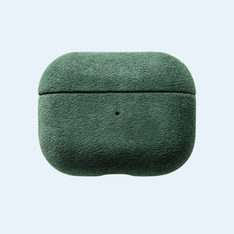 AirPods Alcantara Case - Midnight Green