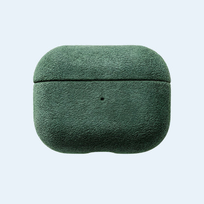 AirPods Alcantara Case - Midnight Green