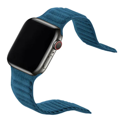 Alcantara Apple Watch Sport Band - Ocean Blue