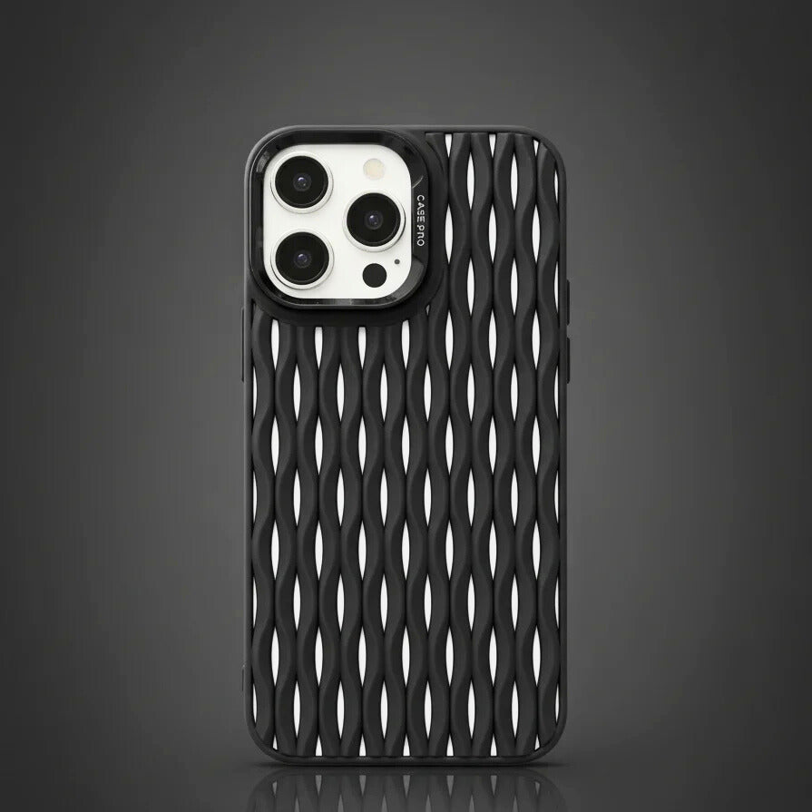 iPhone AeroWave Case: Wave-Textured Protection, Silky Touch, Scratch-Resistant, Perfect Fit