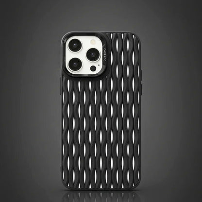 iPhone AeroWave Case: Wave-Textured Protection, Silky Touch, Scratch-Resistant, Perfect Fit
