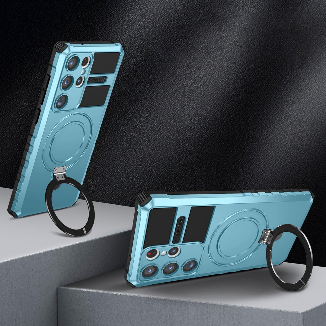 Samsung Magnetic Folding Stand Case with Wireless Charging