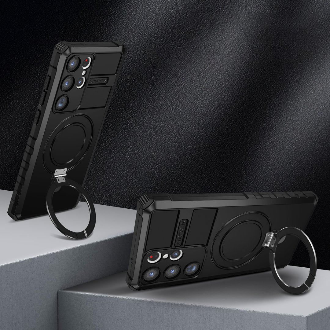 Samsung Magnetic Folding Stand Case with Wireless Charging